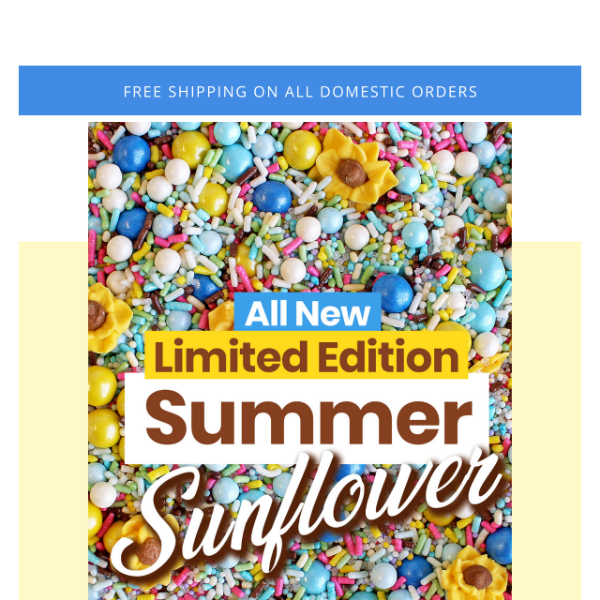 POP-UP Limited Edition Mix- Summer Sunflower! 🌻