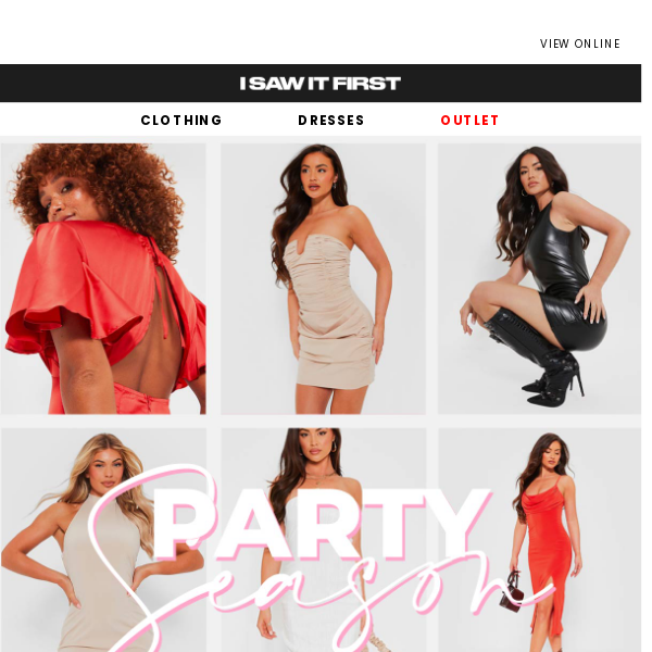 Shop Party Season Savings  🥂Partywear