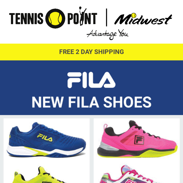 New Fila Shoes + More!