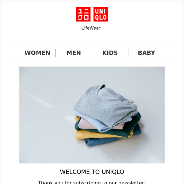 Uniqlo USA Emails, Sales & Deals - Page 1
