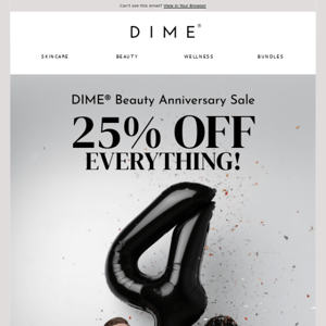 It’s time! Get 25% off everything on our website.