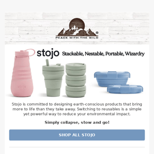 Stojo - Stackable, Nestable, Portable, Wizardry ✨