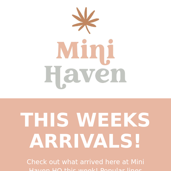 🎉 Mini Haven's Exciting New Arrivals & Restocks! Get 10% Off Now! 🎉