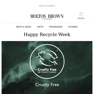 Happy Recycle Week | Our Planet-Friendly Commitments