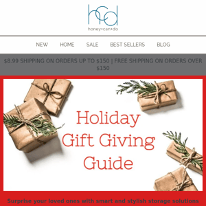 🎁 Unwrap joy with our holiday gift giving guide