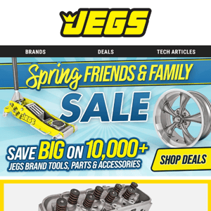 JEGS Exclusive: Performance Parts to Transform Your Ride!