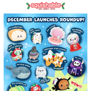 So many new Squish!! And a sale!! Yay!!