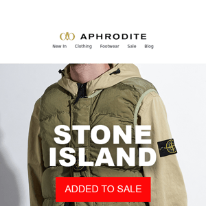 Stone Island Has Been Added To Our Sale!