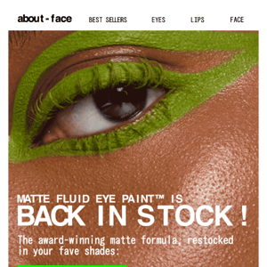 They're Back....Matte Fluid Eye Paints