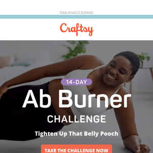 Free 14-Day Ab Burner Fitness Challenge