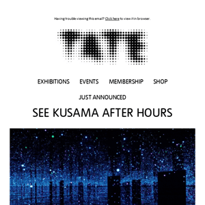 Final weeks: Yayoi Kusama at Tate Modern ✨