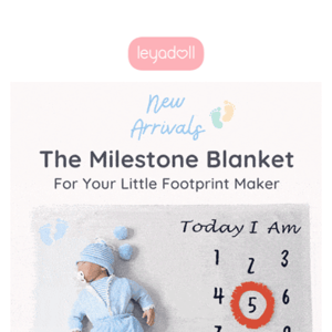 Our NEW Milestone Blanket Is Here!✨