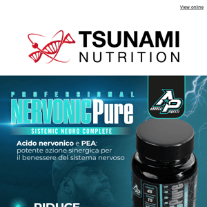 💥 OFFERTA a tempo EXTRA 30% - Tsunami Nutrition