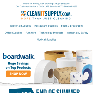 Clorox Family of Brands Plus Boardwalk Brand Products ☀ ( End of Summer SALE ) ☀