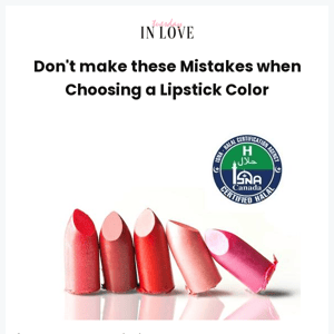 😨The Biggest Mistakes you're making when choosing a Lipstick Color 💋