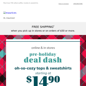 $14.90 Deal Dash 😍 Gimme ALL the cozy sweatshirts...