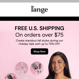 FREE Shipping Over $75 Ends 10.31!