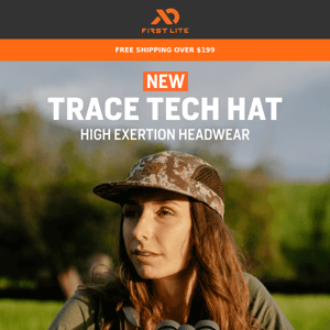 New: Trace Tech Cap