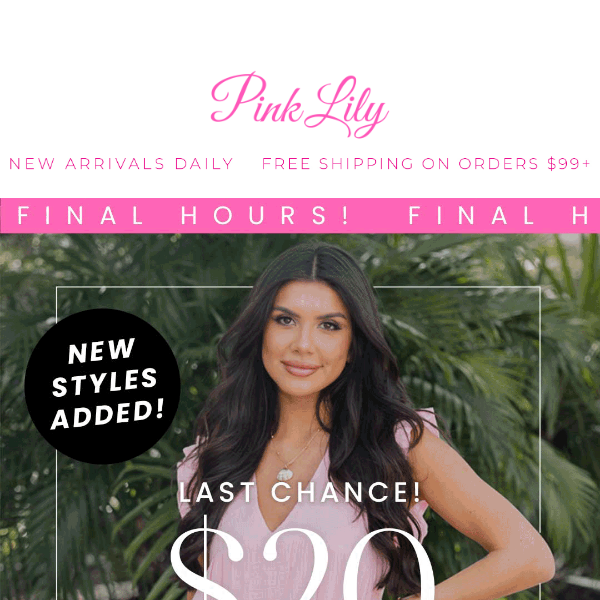 🚨 FINAL HOURS: $20 sale ends TONIGHT! 🚨