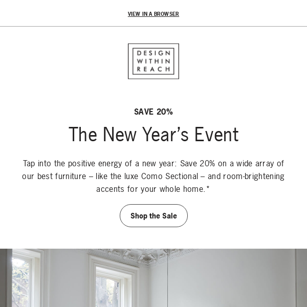 New year, new home: Save 20%