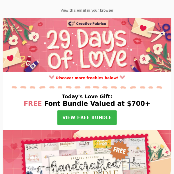 🌹 Grab Your Gift: Free Handwritten Fonts!
