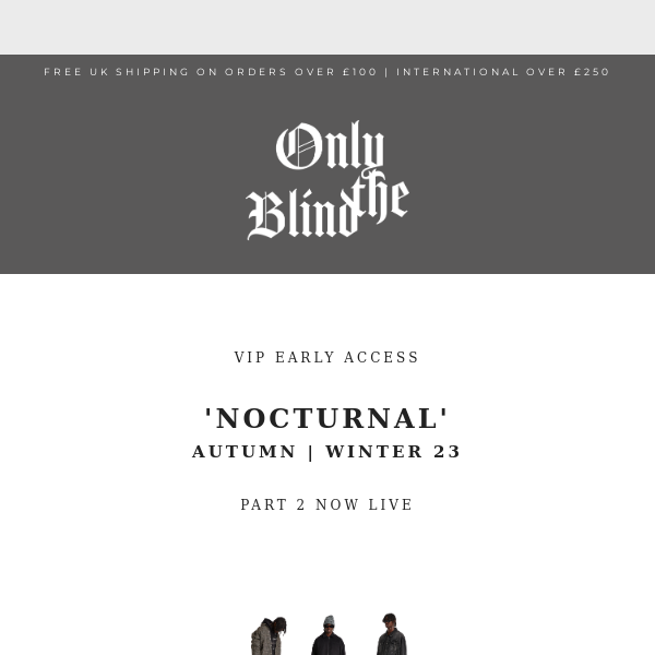 VIP EARLY ACCESS!