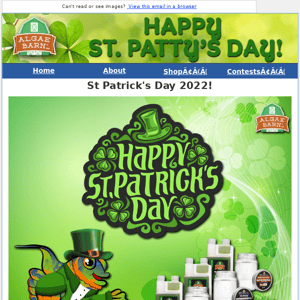 Happy St. Patrick's Day  Get This Incredible Deal While Supplies Last!