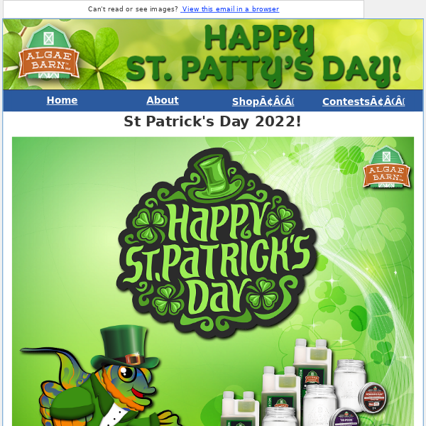 Happy St. Patrick's Day  Get This Incredible Deal While Supplies Last!