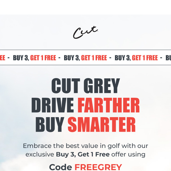 Smart Golfers Use Cut Greys