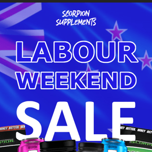 🇳🇿 Last Chance - Labour Weekend Sale 🇳🇿