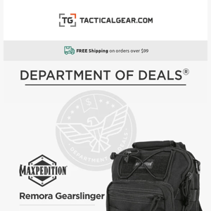 DOD: SCORE! $49.99 Maxpedition Sling Bag