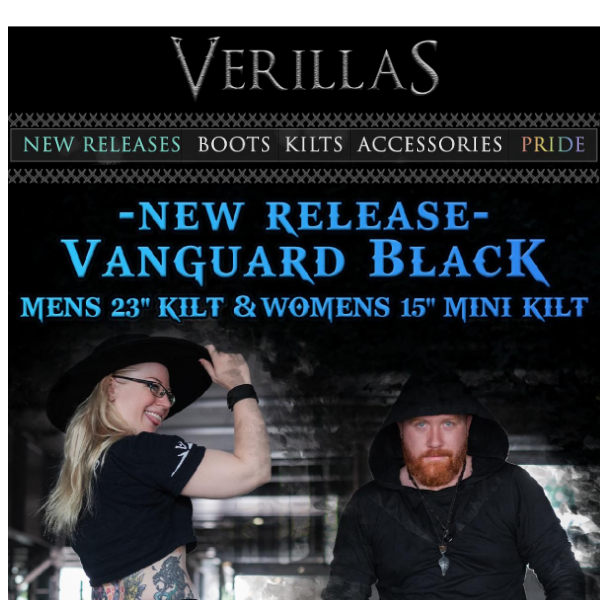 New Release Vanguard Kilt + Mini Kilt at a NEW Entry Level Price!