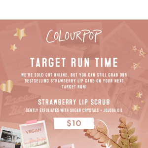 Run to Target for our Strawberry Lip Care 🍓