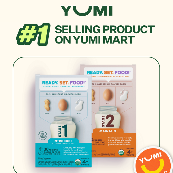 The best-selling product on YUMI Mart: Ready. Set. Food!