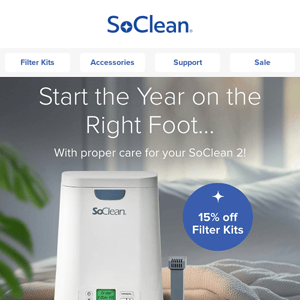 It's time to replace the Filter in your SoClean 2