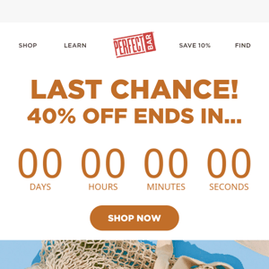 Last Chance To Save Big!