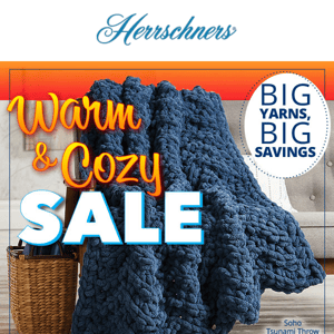 BIG Yarns = BIG Savings of up to 58%!