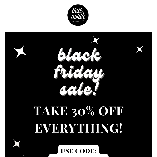 🪩 BLACK FRIDAY = BIG BIG SALE! 🪩