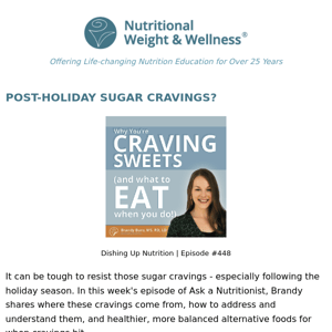 🎧 Listen in as we discuss sugar cravings & food sequencing!
