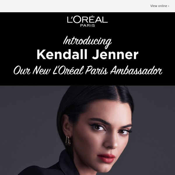 Kendall Jenner is new L'Oréal Paris global ambassador