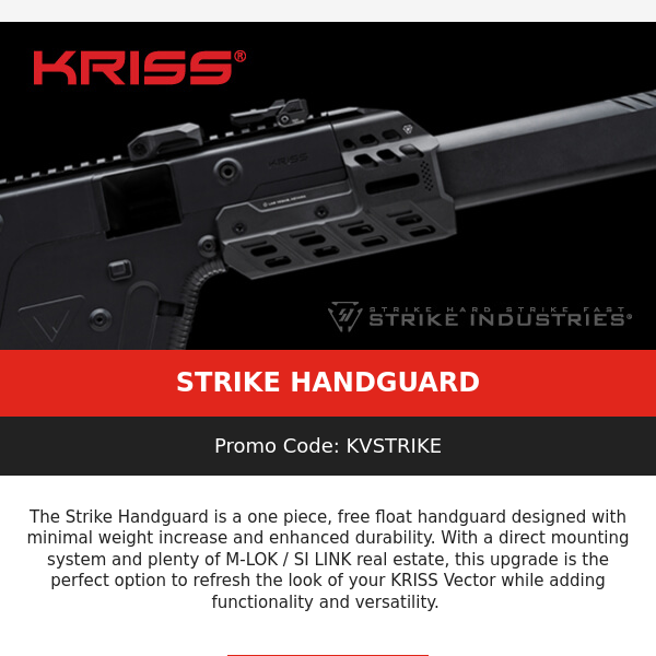 Newly Released Strike Handguard For KRISS Vector
