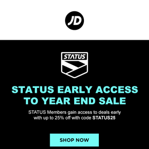 STATUS Early Access: Year-end Sale