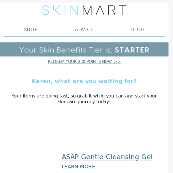 Did you see something you liked Skin Mart? 😉