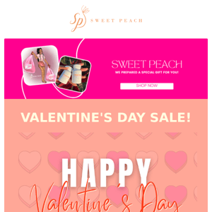 40% OFF gift for you this Valentine's Day!
