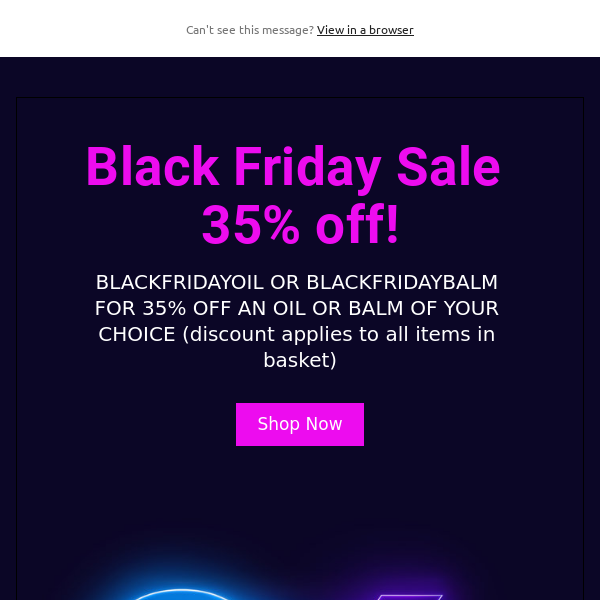 Black Friday Sale 35% off!