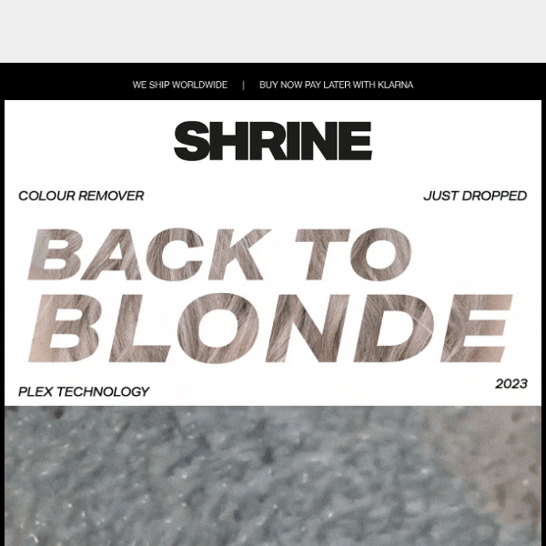 Just Dropped: Colour Remover ✨