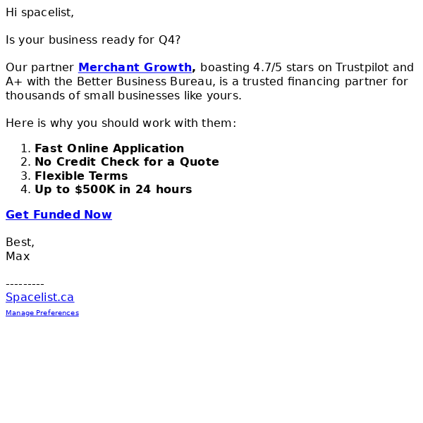 Boost Your Business with Quick, No Credit Check Loans from Merchant Growth