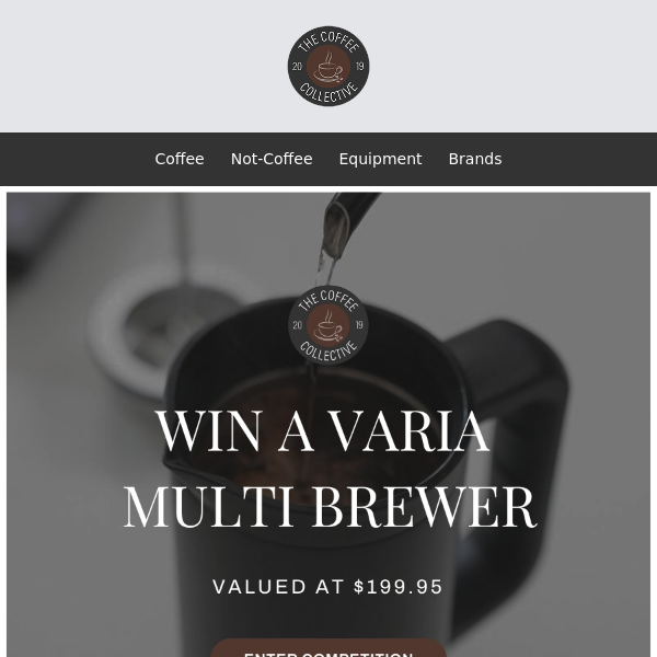 WIN a Varia Multi Brewer! 🤩