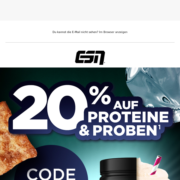 20% auf Proteine und Proben 🤩 NEU: Flexpresso Caramel Flavor Protein Coffee ☕