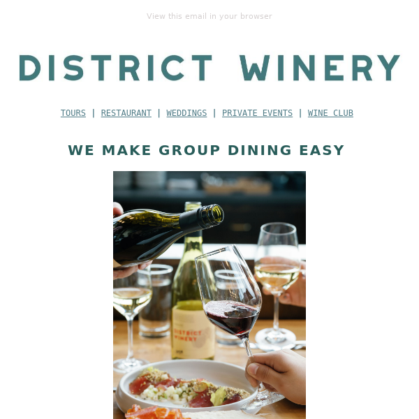 The Newest Way to Group Dine